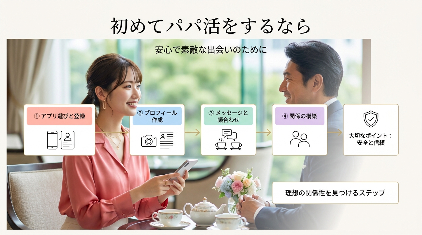 初めてパパ活をするなら