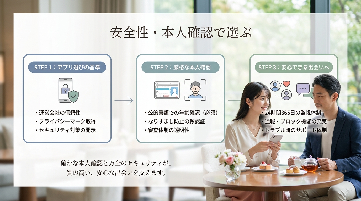 安全性・本人確認で選ぶ