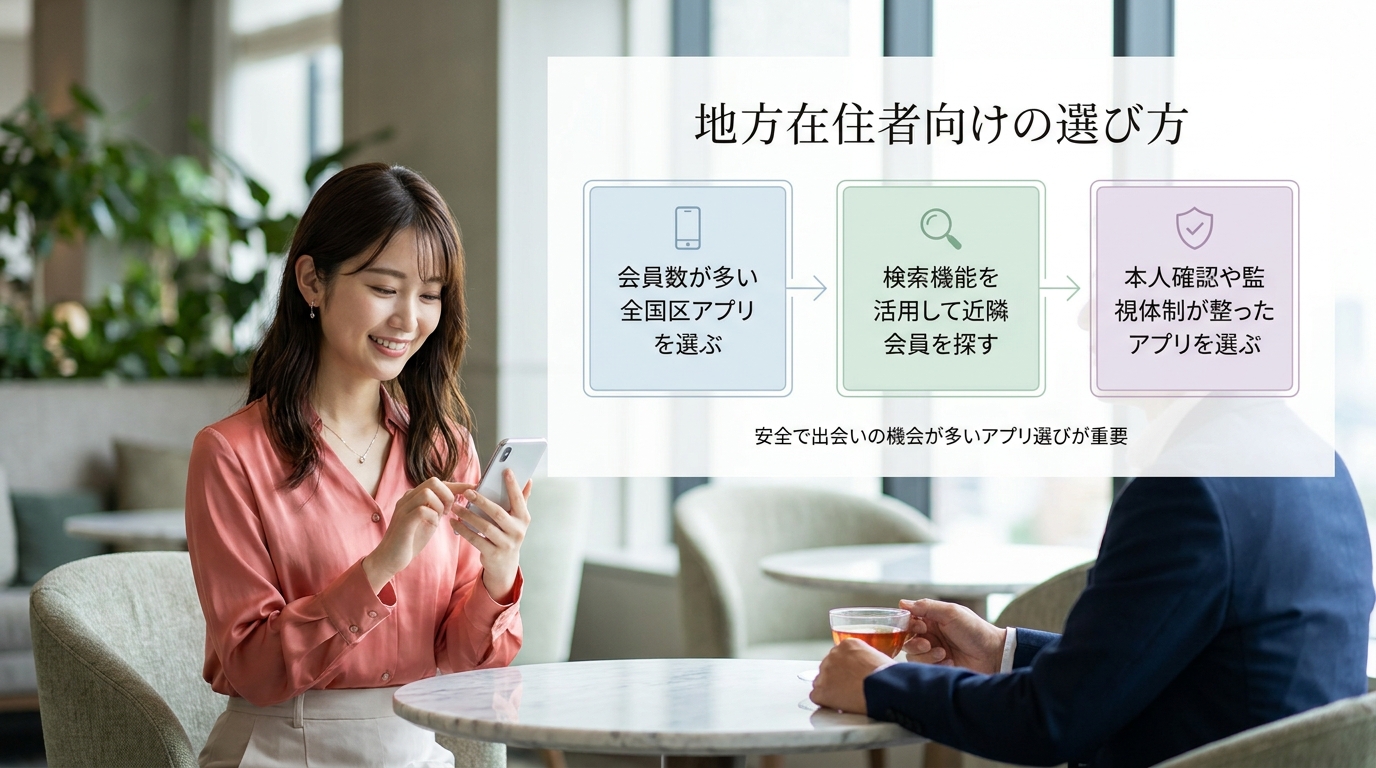 地方在住者向けの選び方