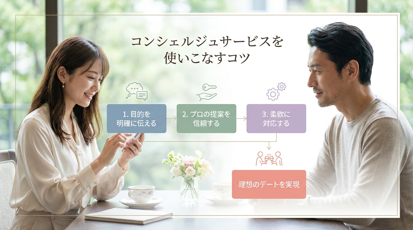 コンシェルジュサービスを使いこなすコツ